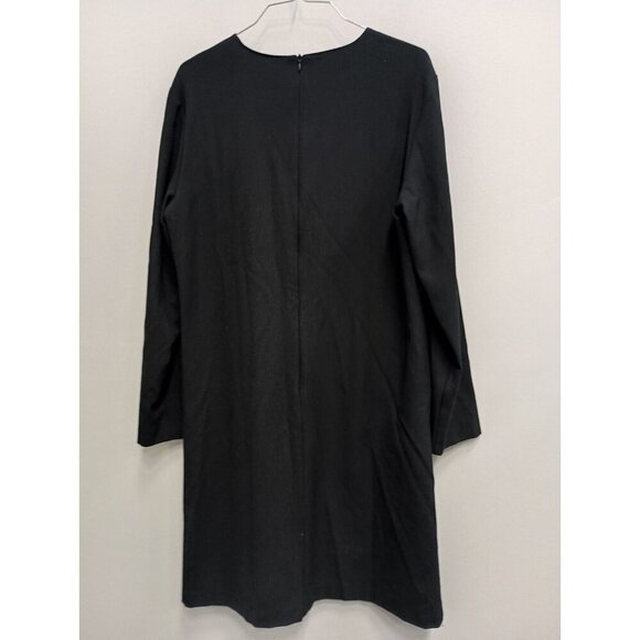 Diana Gallesi Womens Shift Dress Size 12 Black Keyhole Capsule Timeless Luxury - Picture 11 of 13